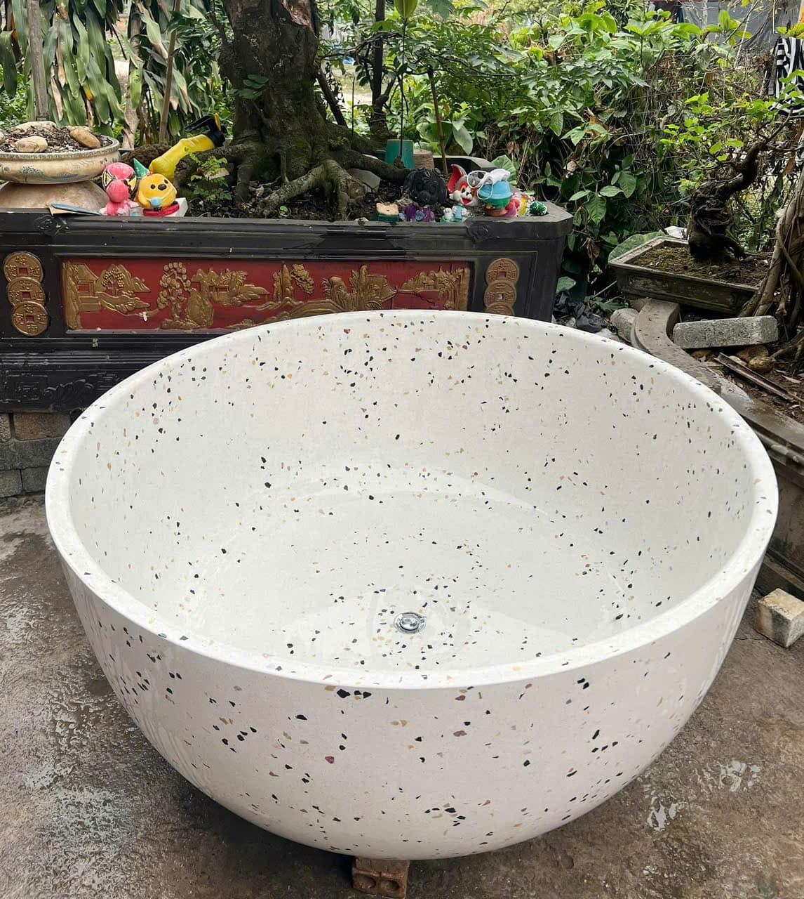 Chậu Cây Xanh Sài Gòn – Địa Chỉ Bán Bồn Tắm Terrazzo, Lavabo Đá Mài Tại TP.HCM
