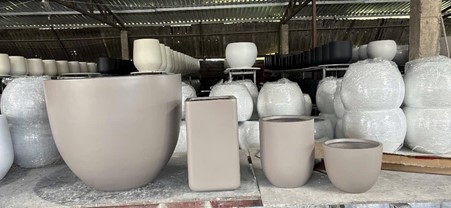 chậu cây đá mài 2